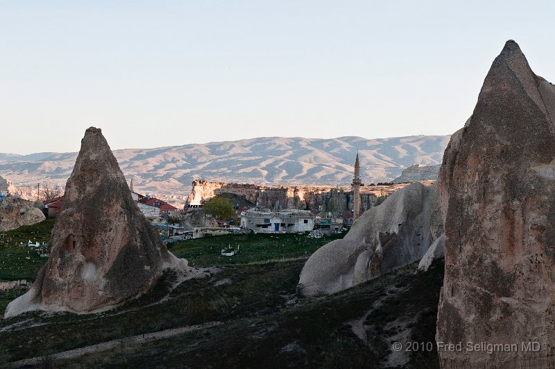 20100405_070814 D300.jpg - View of Cavusin and minaret